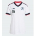 Camiseta México Julian Quinones #16 Segunda Equipación Replica Mundial 2026 para mujer mangas cortas